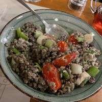 Lentils salad    at Ampelaki in Kefalonia