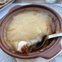 Vegan moussaka (so creamy)  at Ampelaki in Kefalonia