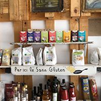 Organic store at Le Happy Belly 2 in Tamraght
