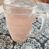Hibiscus kefir (vegan) at Le Happy Belly 2 in Tamraght