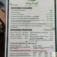 Drinks at Mây Bay in Vincennes