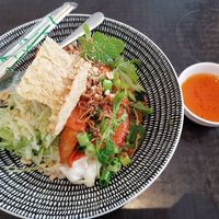 Vegan duck vermicelli salad at Madam Saigon Baguette in South Yarra