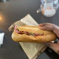 Duck banh mi  at Madam Saigon Baguette in South Yarra