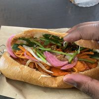 Duck banh mi  at Madam Saigon Baguette in South Yarra