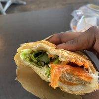 Duck banh mi  at Madam Saigon Baguette in South Yarra