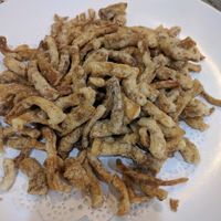 Fried mushrooms  at Fú Yuán Gé in Shijiazhuang