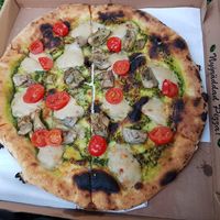 The jungle special pizza at Jungel Pizza in Oslo