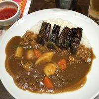 Eggplant curry with vegetables at Coco Ichibanya - Ekimotomachi in Okayama
