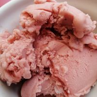 Helado de fresa. at Carmen in Organya