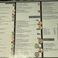 Food Menu   at Element Five in Berlin