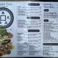 So much to choose from 🤩  at Element Five in Berlin