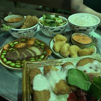 The food  at Element Five in Berlin