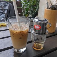 Vietnamese Iced coffee at Element Five in Berlin