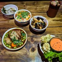 Asian fusion tapas at Element Five at Element Five in Berlin