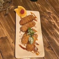 Baked banana   at Element Five in Berlin