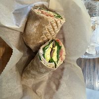 Breakfast wrap  at Sweet Rose in Fall River