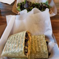 Southwest burrito at Sweet Rose in Fall River