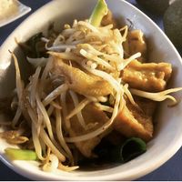 Sojasprossen mit zwiebellauch und Tofu  at SushiBar  in Augsburg