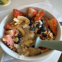 Rice porridge   at Lucky's Bakehouse in Boulder