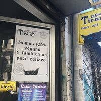 Outside at Gran Tirano in Valparaiso