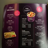 salads and soups at Som Kitchen in Vienna