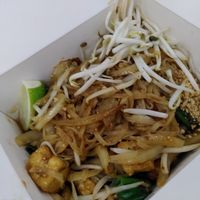 Pad thai with tofu at Som Kitchen in Vienna