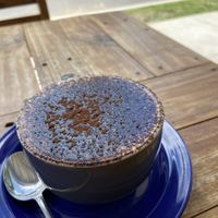 Soy cap - delish! at Scotts Hub in Scotts Head