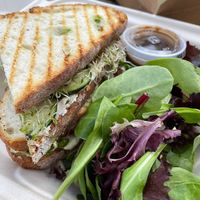 Jimmy Jr panini (on sourdough) at Hawthorn Coffee in San Diego