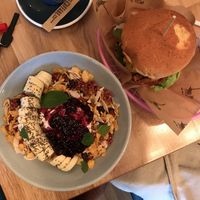 Breakfast bowl at Mockingbird in Wellington