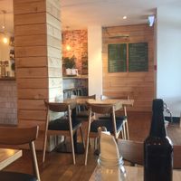 Beautiful, modern design with lots of light-coloured wood. at Mockingbird in Wellington