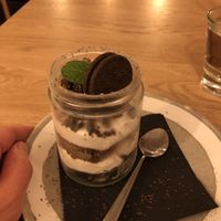 Oreo cake jar at Mockingbird in Wellington