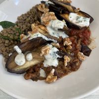 Beet hummus  at Tiffin Cafe in Lisbon