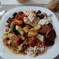 Vegan buffet at Kring - Center in Sofia