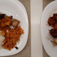 Buffet choices at Kring - Center in Sofia