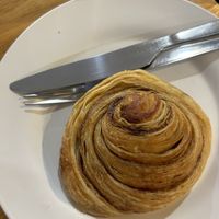 Vegan cinnamon roll  at Da's Home Bakery in Chiang Mai