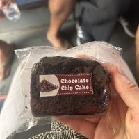 Vegan chocolate chip cake  at Da's Home Bakery in Chiang Mai