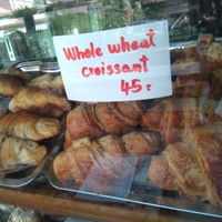 Vegan whole-wheat crossaint at Da's Home Bakery in Chiang Mai