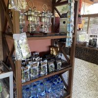 Sell wild luwak coffee beans and other spices  at Eco Cafe 2 in Banjar