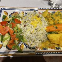 Vegan food at Africa Experience in Venice