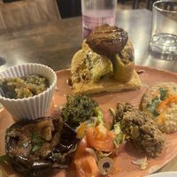 Vegan veggie starter  at Africa Experience in Venice