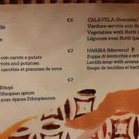 Vegan soups at Africa Experience in Venice