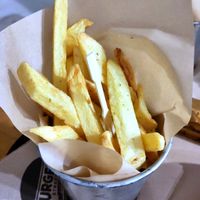 Fries at Burger Street in Paros