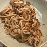 Vegan noodles   at UDON in Valencia
