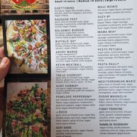 Lots of vegan options at Gianni's Pizza in Oceanside