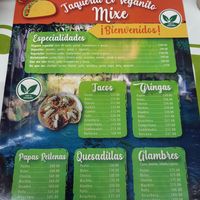 3 at El Veganito Mixe in San Luis Potosi