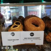 Vegan doughnuts at The Paddock Bakery in Miami