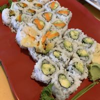 Veggie sushi at Tokyo Garden in Redding