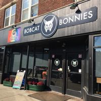 Outside at Bobcat Bonnie's in Ferndale