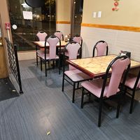 Lots of tables in dining room though most take togo at Capitol Corner in Ithaca