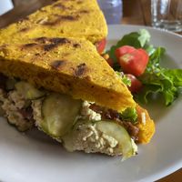 Tempeh bacon sandwich   at Baliku in Ubud
